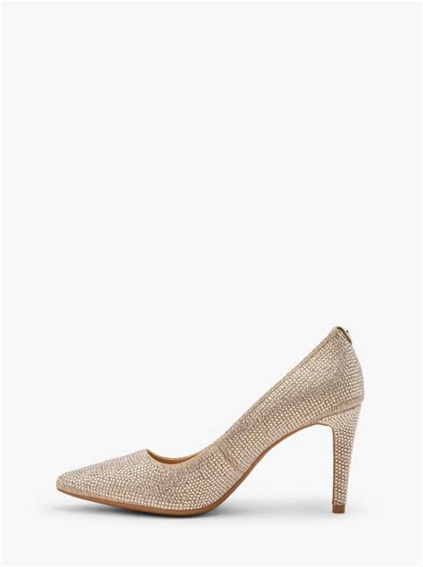 michael kors dorothy flex pump glitter chain|Dorothy Embellished Chain.